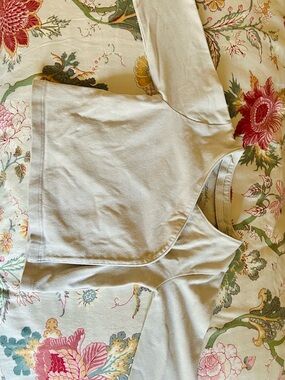 Pehr Baby Long Sleeve Wrap Top in Light Cream 3-6 Mo